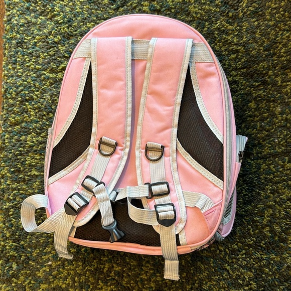 Amazon Pink Cat Carrier / Play Pen Backpack - Picture 4 of 7